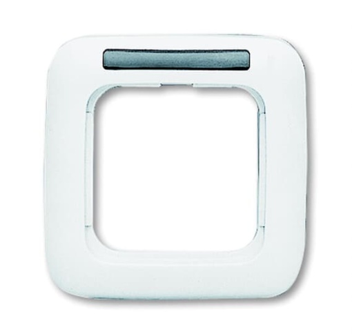 Cover frame 1-gang alpine white - Reflex SI