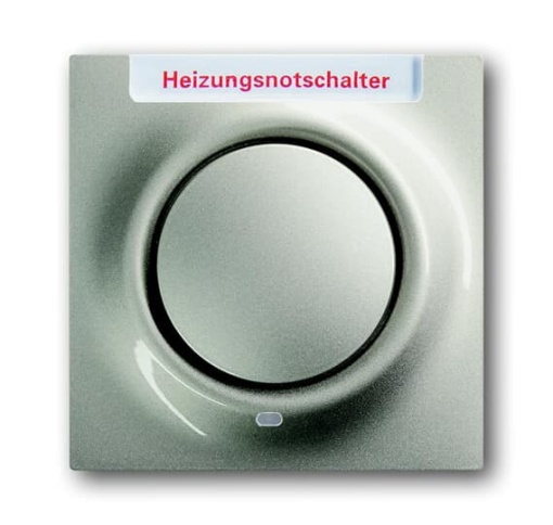 1789 H-79-101 Cover plate with operating knob and neon lamp