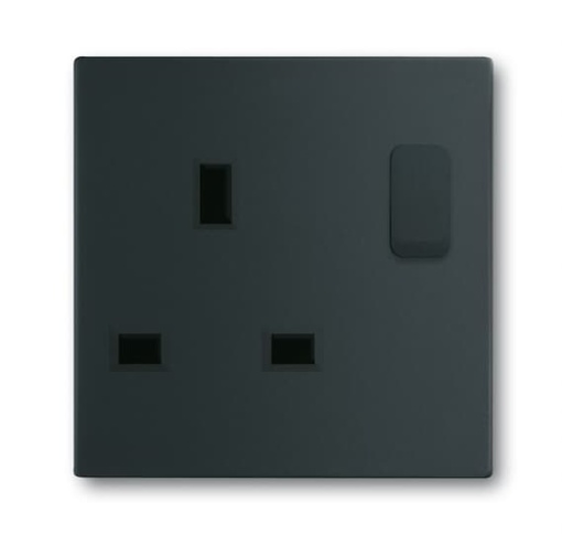 Socket Outlets without claw anthracite - Platform 63