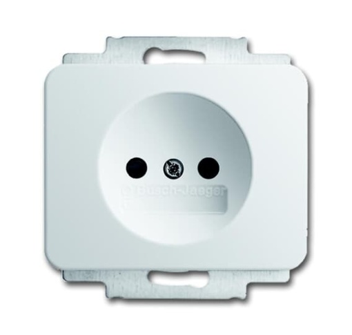 Socket Outlets with screw terminals platinum - alpha