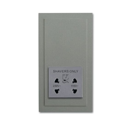 Socket Outlets grey metallic  - Platform 63