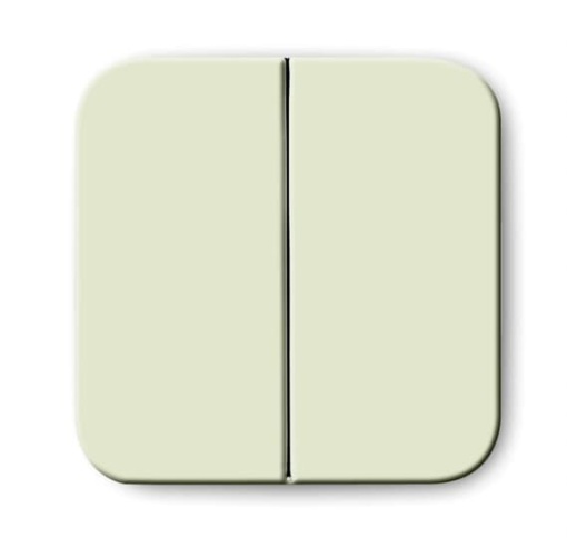 Accessories for Switchpush button, Two-part rocker white - Busch-Duro 2000 SI