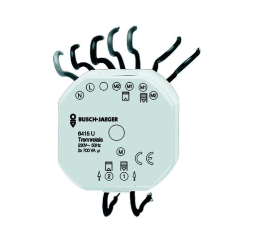 Flush Mounted Inserts for Venetian blind, 3 A, 230 V