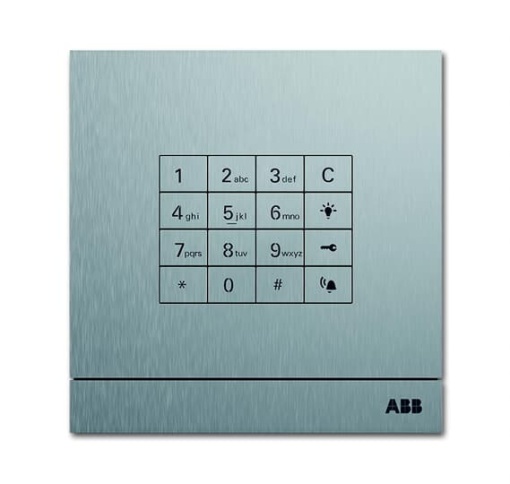 Outdoor Station with KeypadPincode, stainless steel