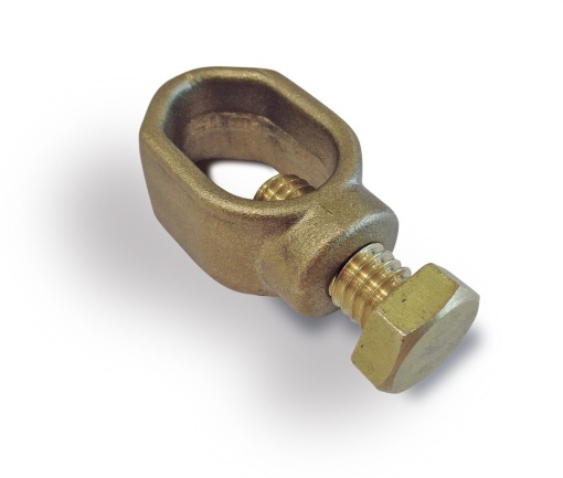 Grapa de puesta a tierra cerrada en C TGT142C