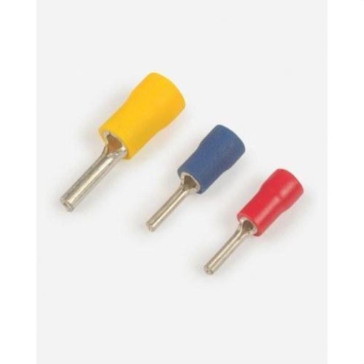 Terminal punta redonda AP-6 amarillo