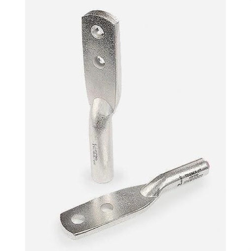 Terminal aluminio macizo TBEMA-30 LA30 taladro 2x13