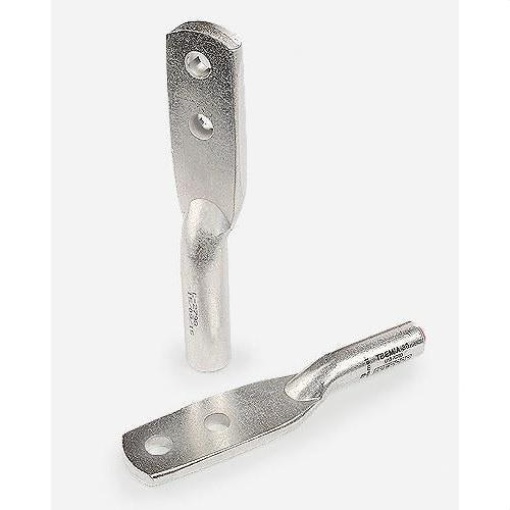 Terminal aluminio macizo TBEMA-78 LA78 taladro 2x13