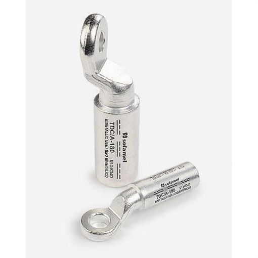 Terminal AL-Cu bimetálico TDCA-180 cable aéreo