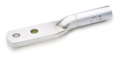 Terminal aluminio macizo TBEMA-56 LA56 taladro 2x13