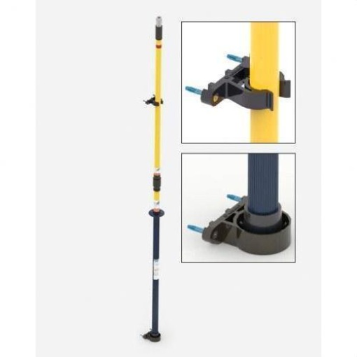 Kit soportes pértigas diámetro 40