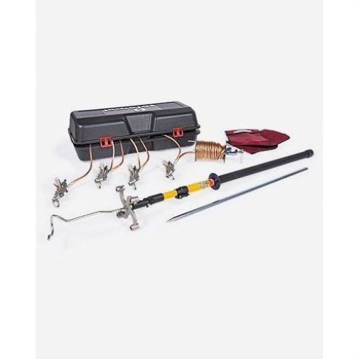 Línea aérea de media tensión PATL-MC-43525 con 4 pinzas MC