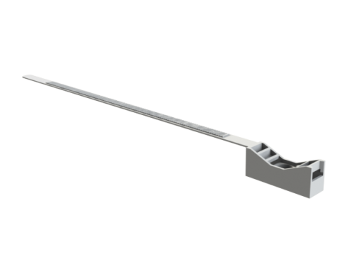 Abraçadeira tubo ABR1250 1632 PP 7035