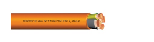 SEGURFOC Class RZ1KM AS Cca 1kV 1x185 LR