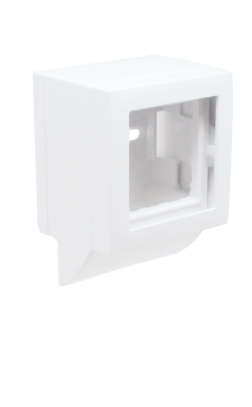 ADAPTADOR LATERAL Q45 PCALHA 20X12,5 BRANCO