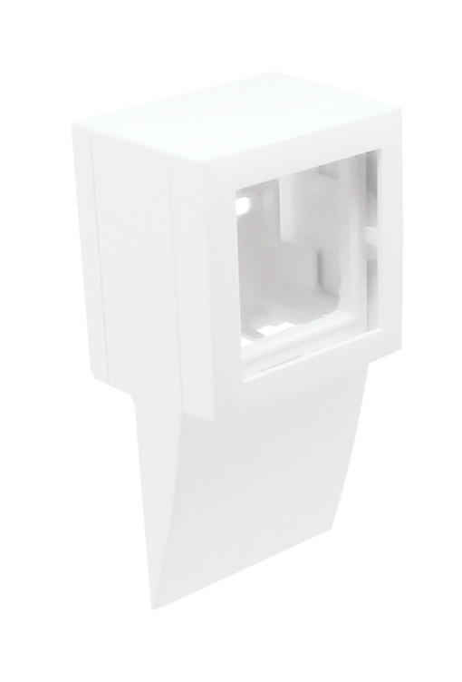 ADAPTADOR LATERAL Q45 PCALHA 60X16 BRANCO