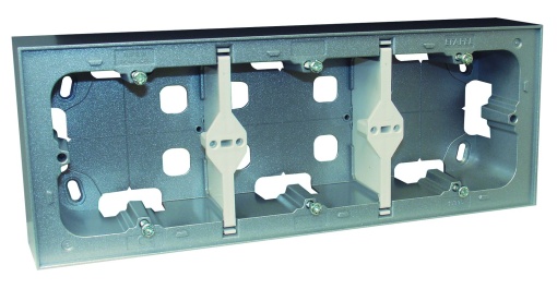 CAIXA SALIENTE TRIPLA LOGUS 90 ALUMINA