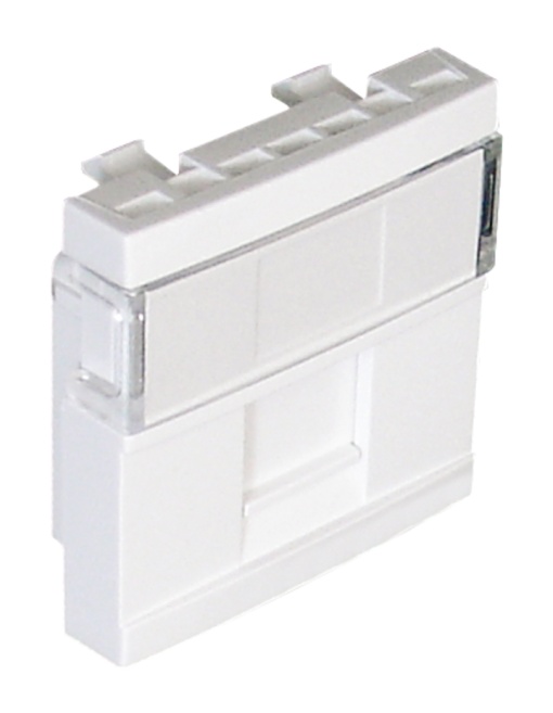 MÓDULO 1 SAÍDA PCONETOR RJ45 - 2 MÓD BRANCO