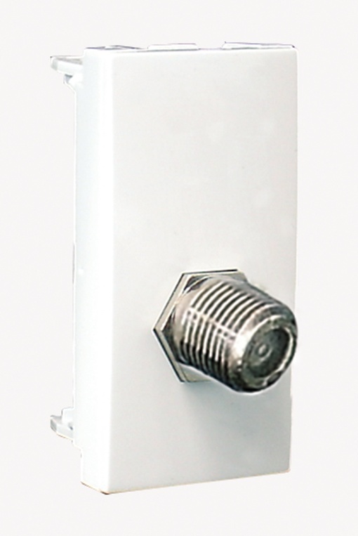 MÓDULO CCONETOR COAXIAL TIPO F - 1 MÓD BR