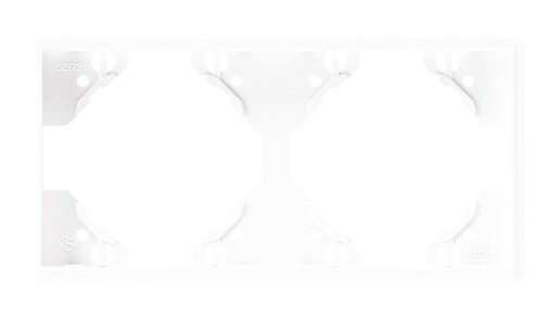 ESPELHO DUPLO HORIZONTAL BRANCO