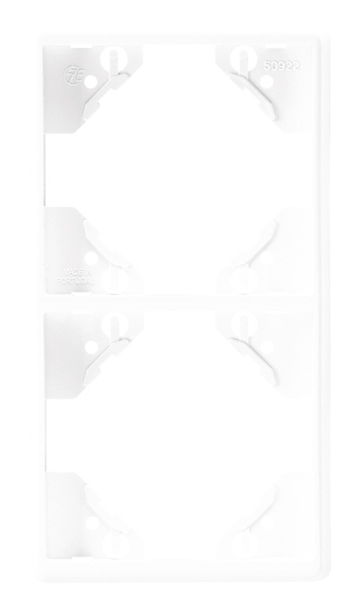 ESPELHO DUPLO VERTICAL BRANCO