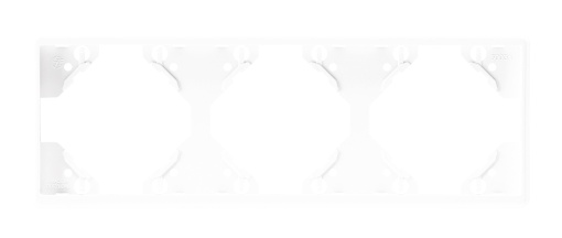 ESPELHO TRIPLO HORIZONTAL BRANCO