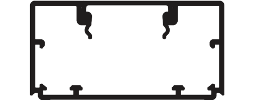 CALHA CLIPAGEM DIRETA 100X50 1 TAMPA