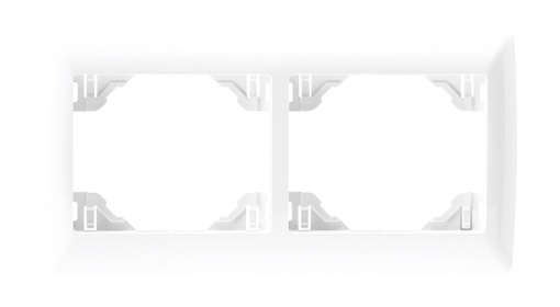 ESPELHO DUPLO HORIZONTAL BRANCO