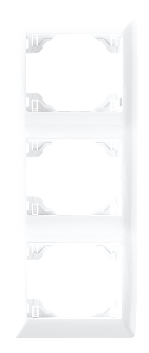 ESPELHO TRIPLO VERTICAL BRANCO