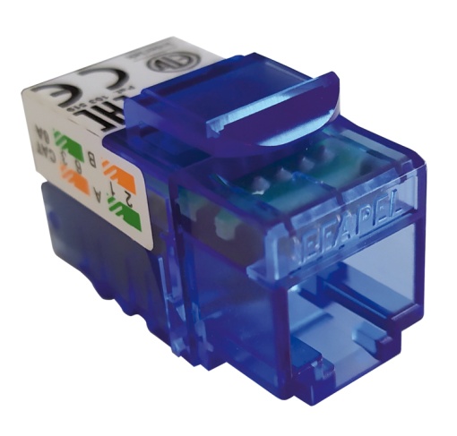 CONETOR RJ45 CAT. 6A UTP 500 MHZ, MONT RACK