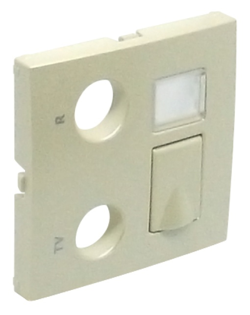 CENT TOM MISTA R-TV-RJ45R-TV-RJ45-FO PÉROLA
