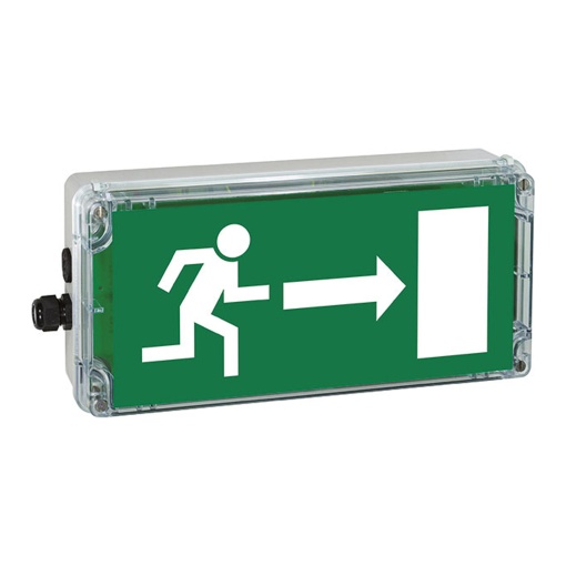 EXIT ARROW RIGHT PL acc.. EN 1838