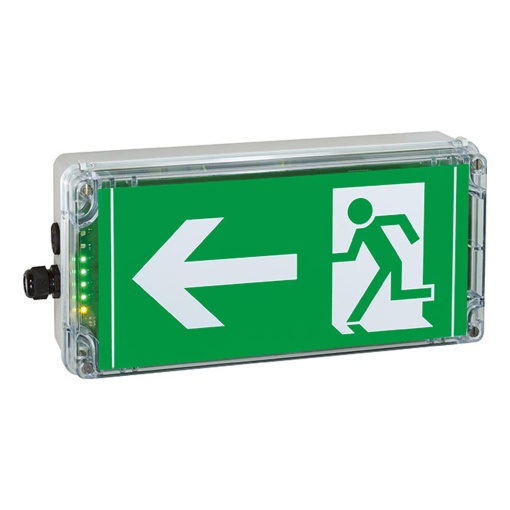 EXIT N ARROW LEFT PL