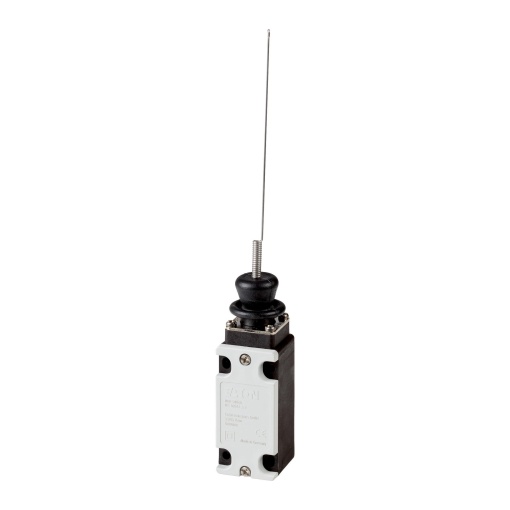 Position switch, 1NO1NC, narrow, IP65_x, spring-rod actuator