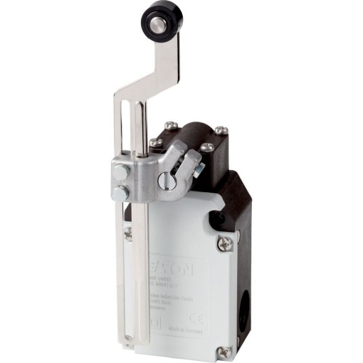 Position switch, 1NO1NC, wide, IP65_x, adjustable roller lever