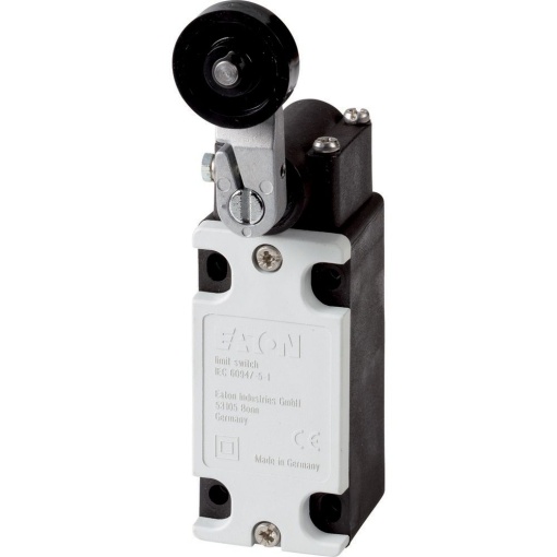 Position switch, 1early NO1late NC, narrow, IP65_x, roller lever