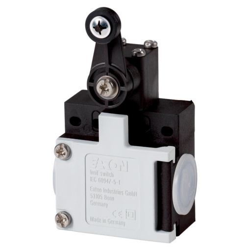 Position switch, 1early NO1late NC, wide, IP65_x, roller lever