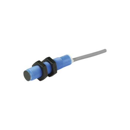 Sensor, capacitive, Sn15mm, 1NO, 3C, NPN, 10-30VDC, M12, plastic, cable 2m