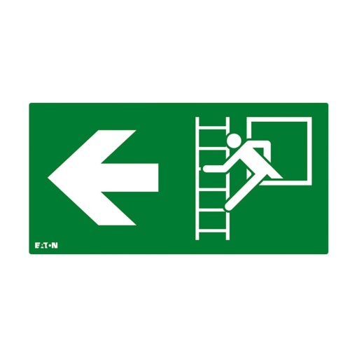 FT2 PICTO, ISO7010-E016 Escape Window L