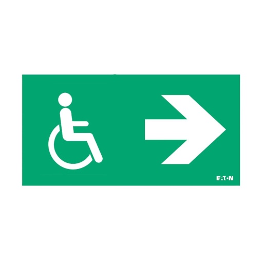 GuideLed 30m wheel chair PR ISO 7010
