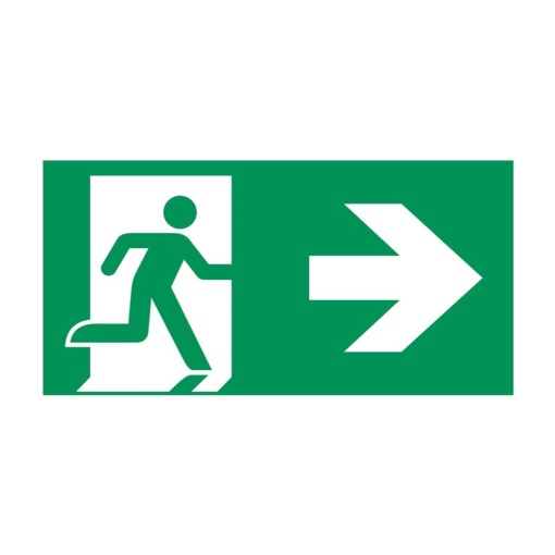 Panel, arrow right, for 7901179021, 60m