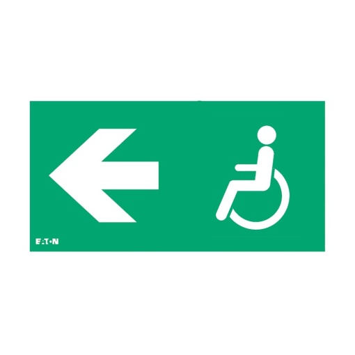 GuideLed 20m wheel chair PL ISO 7010
