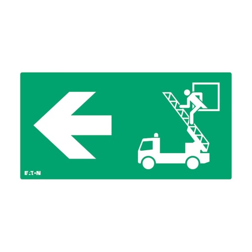 GuideLed 20m Rescue window PL ISO 7010