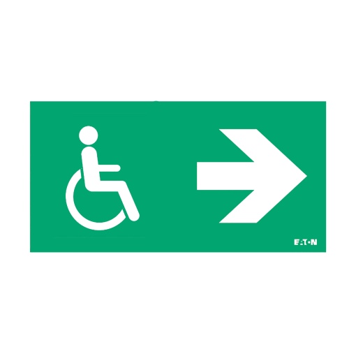 GuideLed 30m wheel chair PR ISO 7010