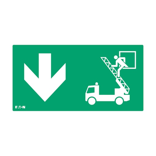 GuideLed 30m Rescue window PU ISO 7010