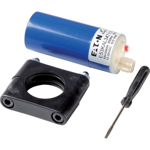 Proximity switch, capacitive, Sn25mm, 1NO, 3L, NPN, 10-30VDC, M34, insulated material, M12