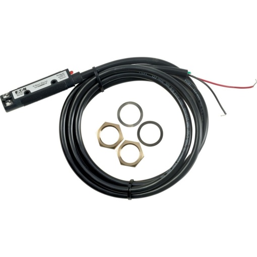 Thru-beam photoelectric sensor, transmitter, Sn6m, 4L, 10-30VDC, lightdark, NPN, PNP, M18, insulated material