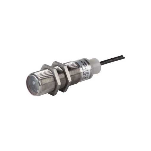 Retroflective sensing sensor, Sn18m, 4L, 10-30VDC, dark, NPN, PNP, M30, metal, line 2m