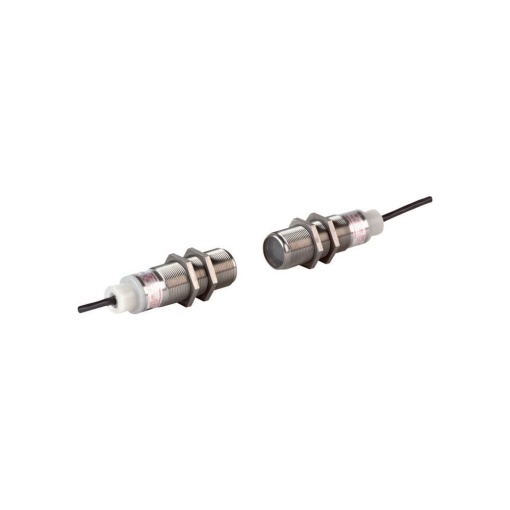 Thru-beam photoelectric sensor, transmitter, Sn250m, 4L, 10-30VDC, NPN, PNP, M30, metal, line 2m