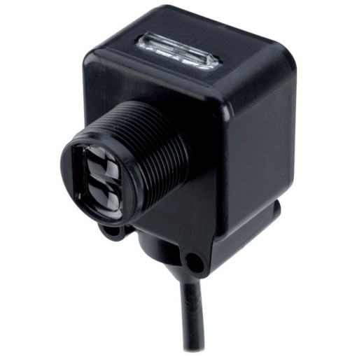 Retroflective sensing sensor, Sn3m, 4L, 10-30VDC, light, NPN, PNP, quad 40, insulated material, line 2m